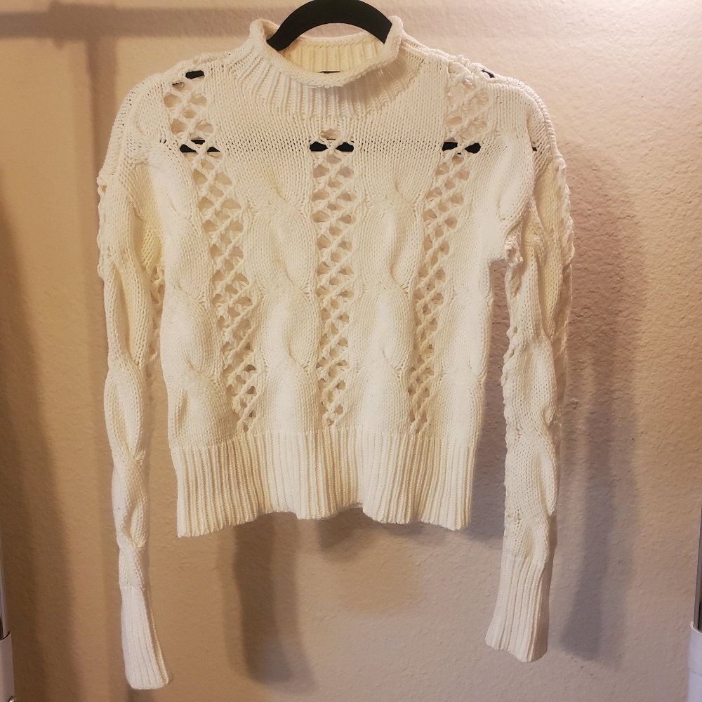 Ivory Knit Sweater